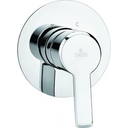 Concealed Deante Arnika shower mixer without diverter, chrome