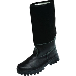 Shoes KF shin leather felt lower part cowhide upper felt insulated non-slip sole black