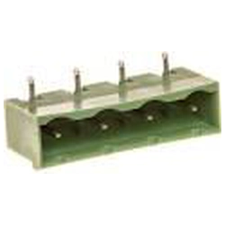 Phoenix Contact Pin socket 4P 12A 630V, 7,62mm pitch, green GMSTBA 2,5 / 4-G-7,62 (1766259)