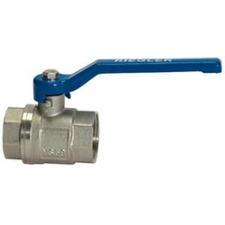 Valve line ball valve G1 / 4 IG / IG brass,