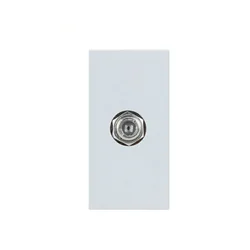 WELAIK socket semi-module SAT -1 white