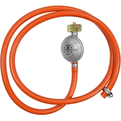 Gas regulator with 1.5m Vorel hose