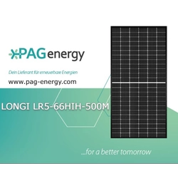 Longi LR5-66HIH-500M Black Frame 500W