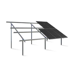 D2V DOUBLE-SUPPORT GROUND STRUCTURE (1990<L / W> 1134) for PV BIFACIAL