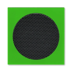 Speaker cover, round grille, green, ABB Levit 5016H-A00075 67 5016H-A00075 67