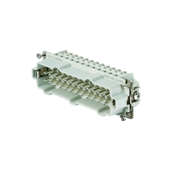 Contact insert for rectangular connectors Weidmüller 1211100000 Pin Thermoplastic 3 Screw connection Silver