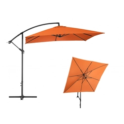 Hanging garden umbrella 2.5 x 2.5 m, orange