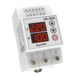 Voltage relay with current control DigiTOP VА-40А