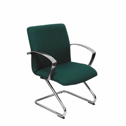 Reception chair Caudete confidente P&amp;C BALI426 Dark green