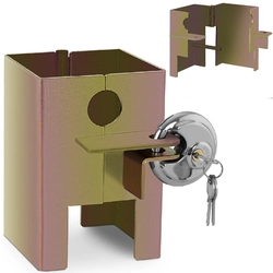 Anti-theft lock for STAL trailer ball hitch