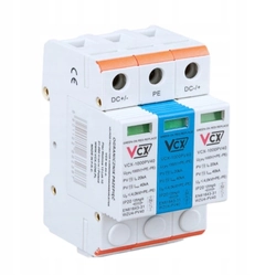 Surge arrester VCX DC C 3P 1000V GDT