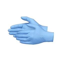 Blue nitrile gloves sizeL opak.100 pcs.