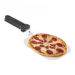 Pizza spatula with a wooden handle