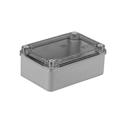 Surface mounted housing for flush mounted switching device Pawbol S-BOX 216-P Grey Plastic