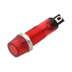 Neon INDICATOR 6mm (red) 230V 1 pcs