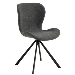 Batilda anthracite swivel chair Monza 130