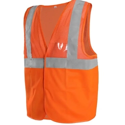 Canis Warning mesh vest CXS DORSET Size: XL, Color: fluorescent orange