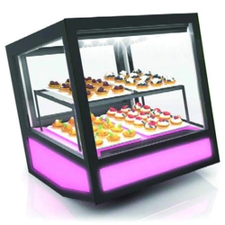 Cooling display case QBO-L | capacity of 20 bottles | 620x670x670 mm