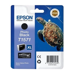 Ink cartridge Epson T1571, 25,9ml original - black