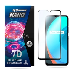 Crong 7D Nano Flexible Glass -9H hybrid glass for the entire screen of OPPO realme C11.