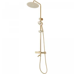 Rea Lungo L.Gold exposed bathtub and shower set, gold - ADDITIONALLY 5% DISCOUNT FOR CODE REA5