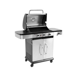 Garden gas grill 3+1 side burner 11,2kW stainless steel YATO YG-20002