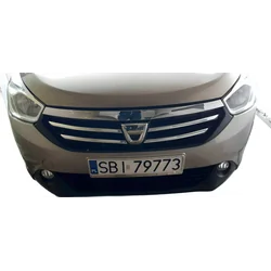 Dacia LODGY - CHROME GRILL lišty, dummy tuning