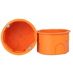 Electrical box Flush-mounted PCB PK 60 Pawbol A.0002P Orange