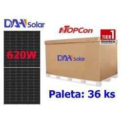 DAH Saulės energija DHN-78X16/DG, 620W, ToPCon