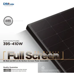Dah solar 405W totalmente preto - DHM-54X10-FS(BB-405W)