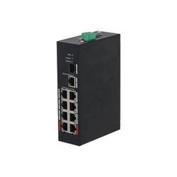 Dahua Switch PFS3110-8ET-96-V2, PoE Industrial 8 портове, 1x Gigabit, 1x SFP, 96W