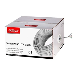 Dahua UTP-kabel PFM920I-5EUN 100% koppar 0.45 mm CAT5E, Roll 305m