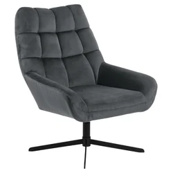 Dark gray Paris armchair