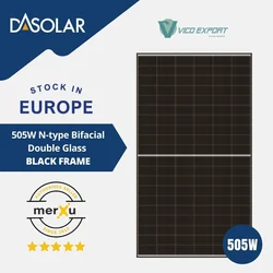 DAS SOLAR DH120ND-505W // DAS SOLAR 505W Panel słoneczny