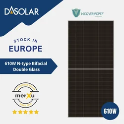 DAS SOLAR DH132NE-610W // DAS SOLAR 610W Ηλιακό πάνελ