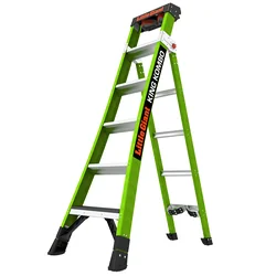Daudzfunkcionālas kāpnes Little Giant Ladder Systems, King Kombo™ Industrial 6+4 pakāpieni