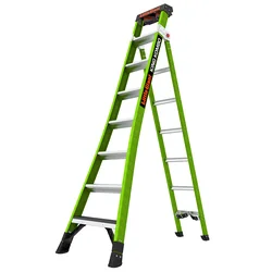 Daudzfunkcionālas kāpnes Little Giant Ladder Systems, King Kombo™ Industrial 8+6 pakāpieni