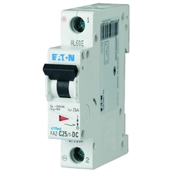 DC circuit breaker 1-biegunowy FAZ-C2/1-DC