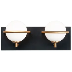 WALL LAMP, WALL LAMP APP1221-2W Black