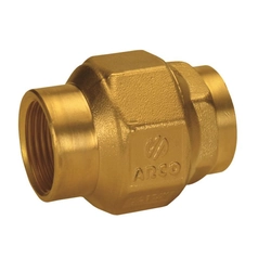 Arco STOP Check valve, mushroom head, 2 1/2 GW x 2 1/2 GW, brass Code: RET07
