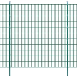 Lumarko 2D Fence panels and posts 2008x2230 mm 44 m green