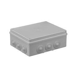 Surface mounted housing for flush mounted switching device Pawbol S-BOX 506 Grey Plastic