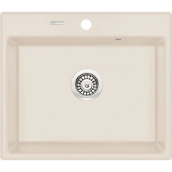 Deante Andante Lavabo in granito 1-komorowy - beige