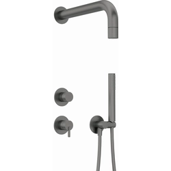 Deante Silia titanium concealed shower set - Additionally 5% DISCOUNT on code DEANTE5