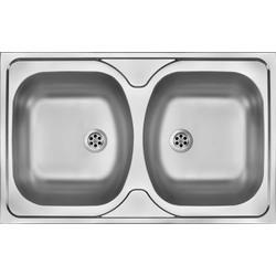Deante Tango 2-bowl sink without drainer ZM5_0200