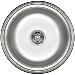 Deante Twist sudoper 1-komorowy okrugli bez ocjeđivača - satin - DODATNO 5% POPUST ZA KOD DEANTE5