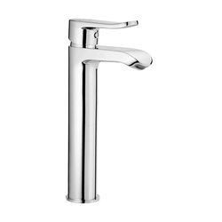 Deante Werbena standing washbasin faucet with a raised body BCW_021K