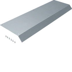 Cover on-floor duct Hager AKB82000401 Cover one-sided bevelled Standard Steel