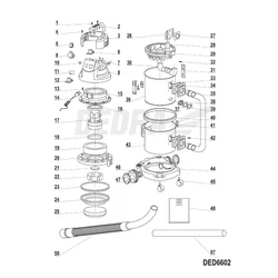 DEDRA ONDERSTE TANK DED6602 - XDED6602.43