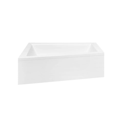 Besco Intima asymmetric bathtub casing 160x90 right - ADDITIONALLY 5% DISCOUNT FOR CODE BESCO5